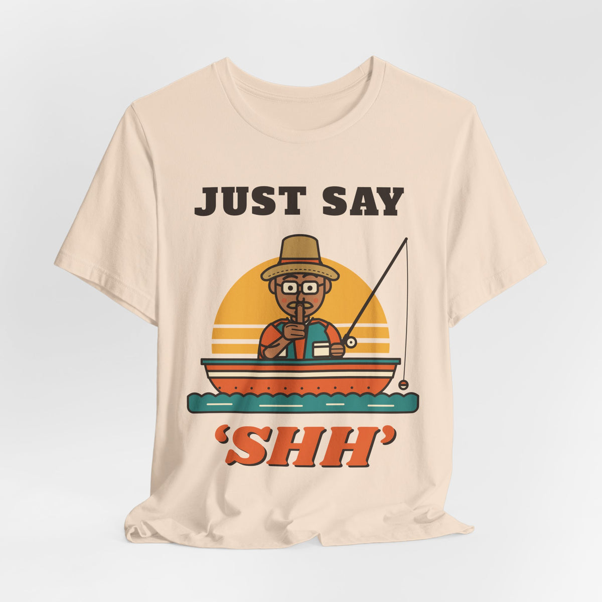 Just Say ‘Shh’ Tee (Skin Tone: Medium)