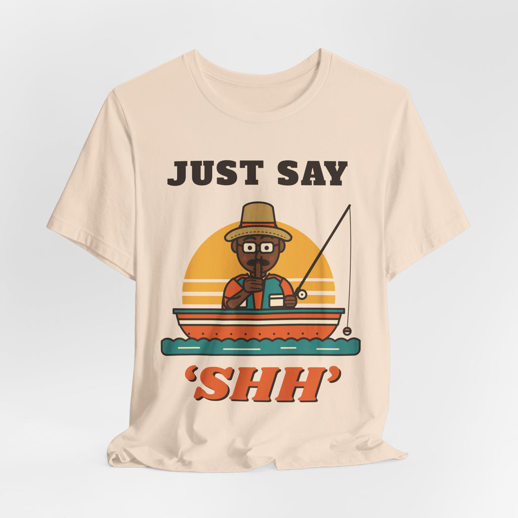 Just Say ‘Shh’ Tee (Skin Tone: Deep)