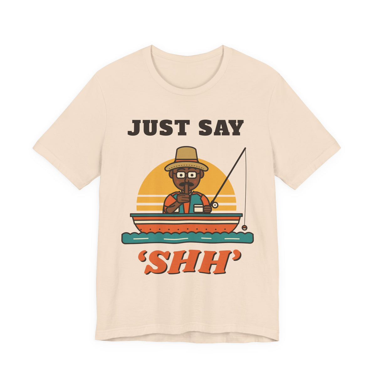 Just Say ‘Shh’ Tee (Skin Tone: Deep)