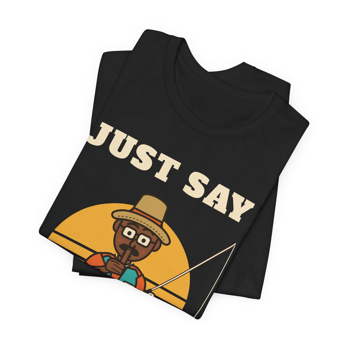Just Say ‘Shh’ Tee (Skin Tone: Deep)