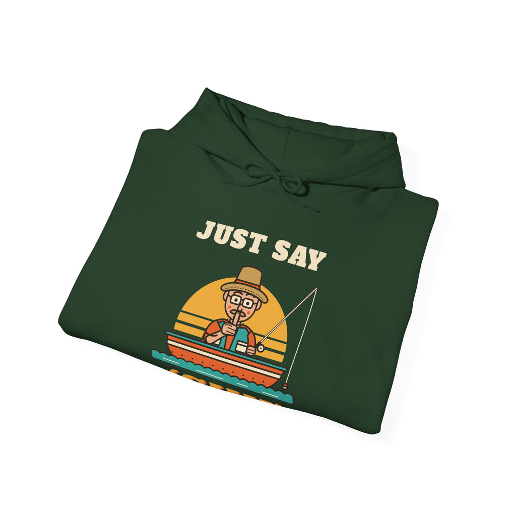 Just Say ‘Shh’ Hoodie (Skin Tone: Light)