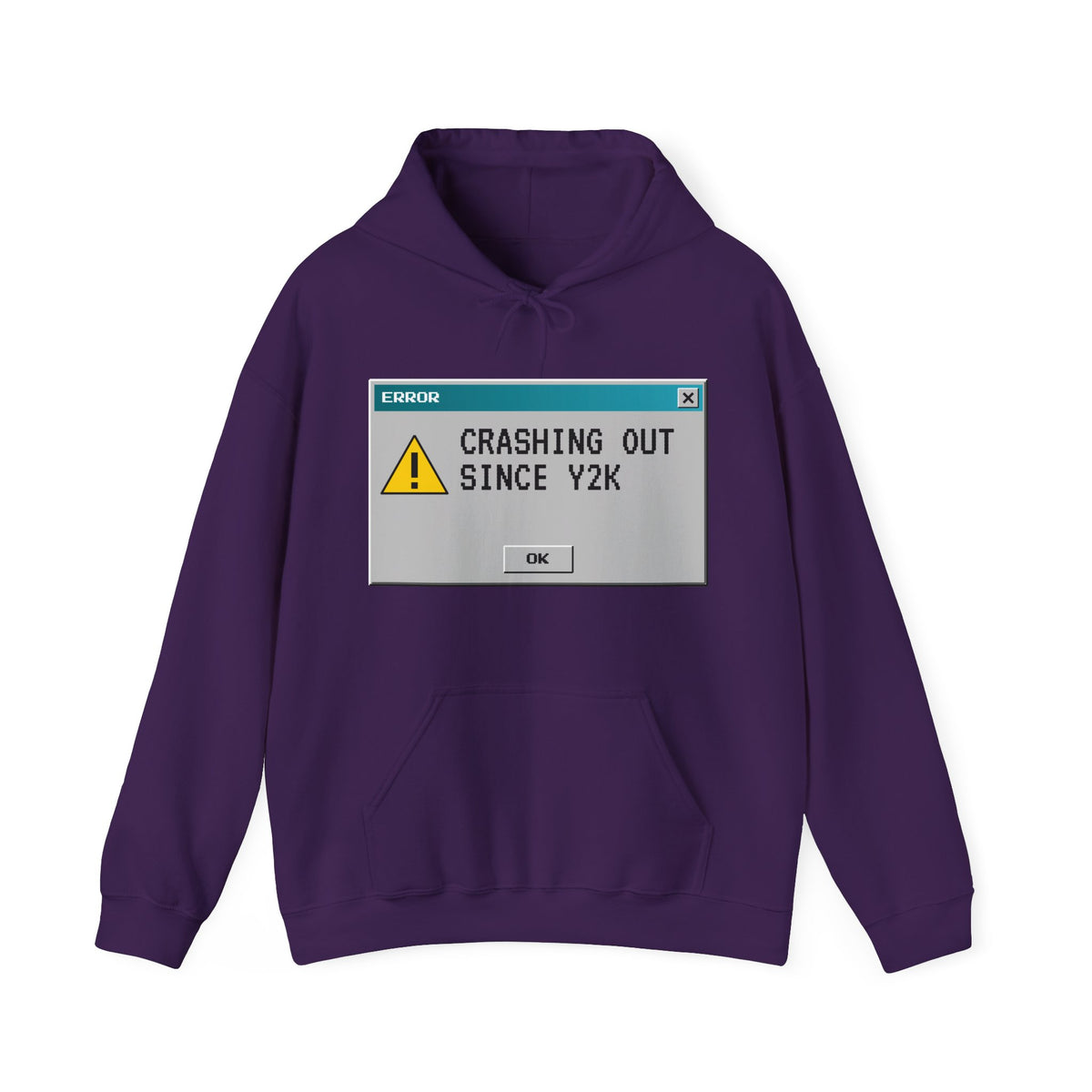 Crashing Out Since Y2K Hoodie
