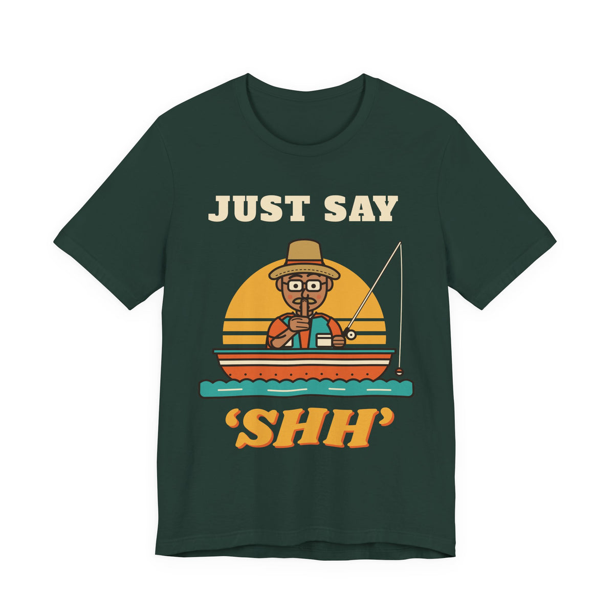 Just Say ‘Shh’ Tee (Skin Tone: Medium)