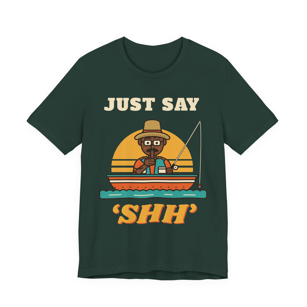 Just Say ‘Shh’ Tee (Skin Tone: Deep)