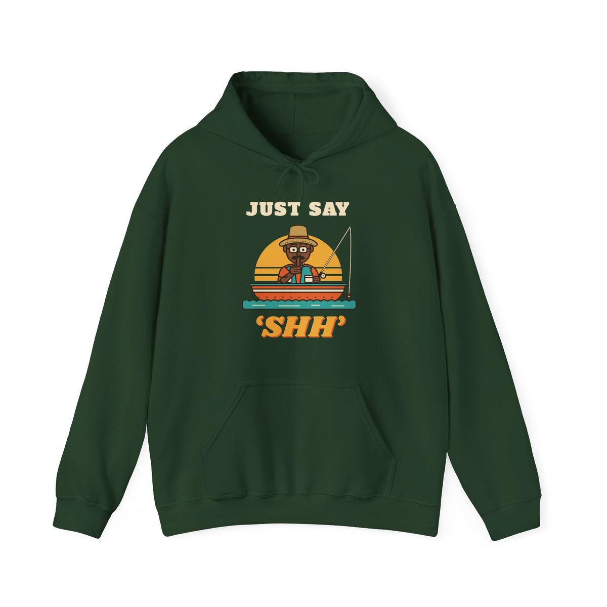 Just Say ‘Shh’ Hoodie (Skin Tone: Deep)