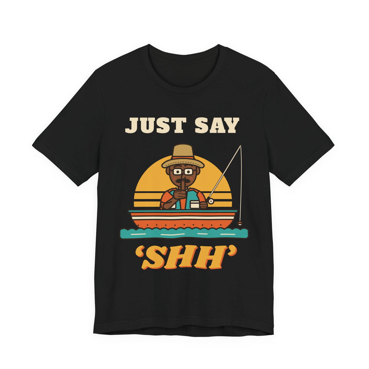 Just Say ‘Shh’ Tee (Skin Tone: Deep)