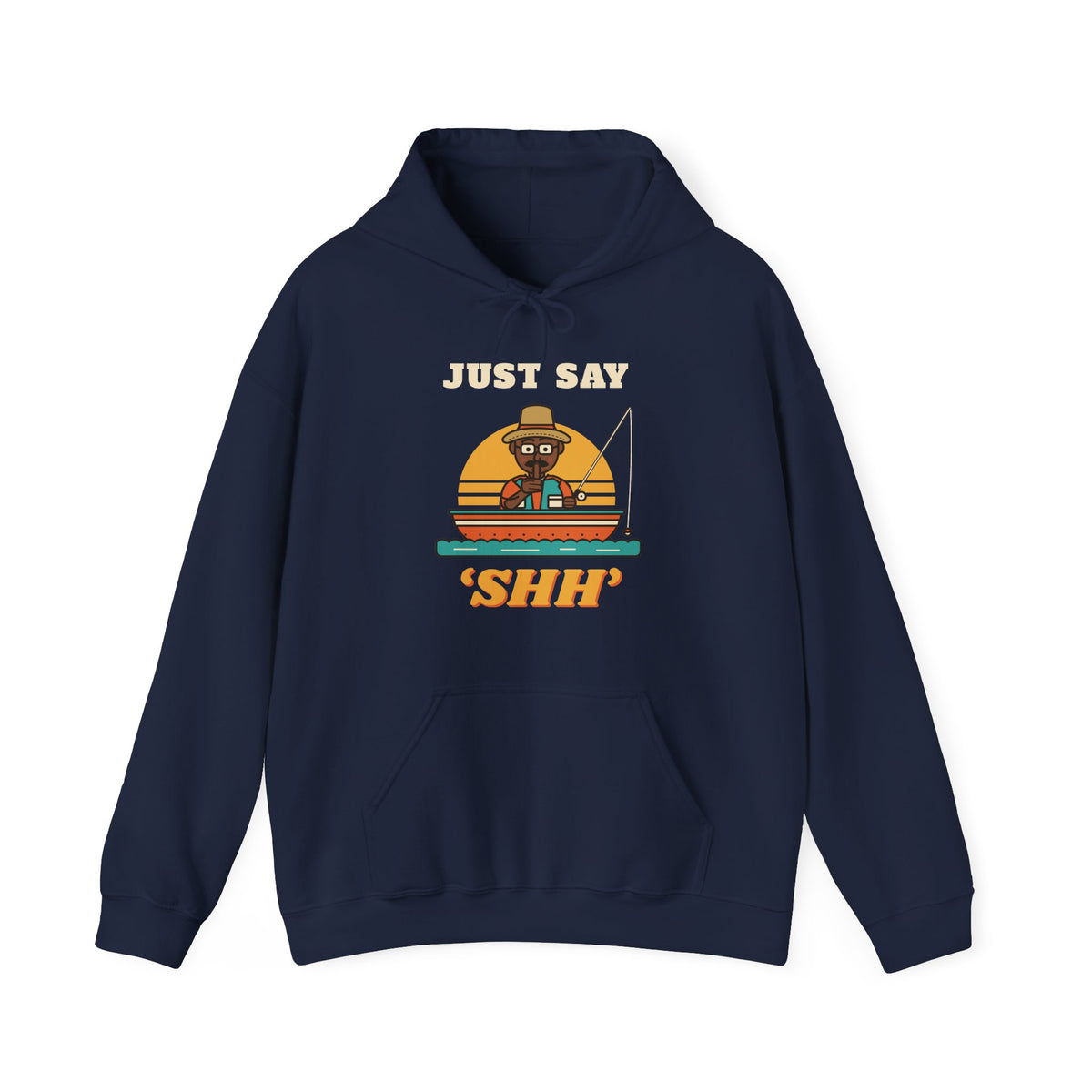 Just Say ‘Shh’ Hoodie (Skin Tone: Deep)