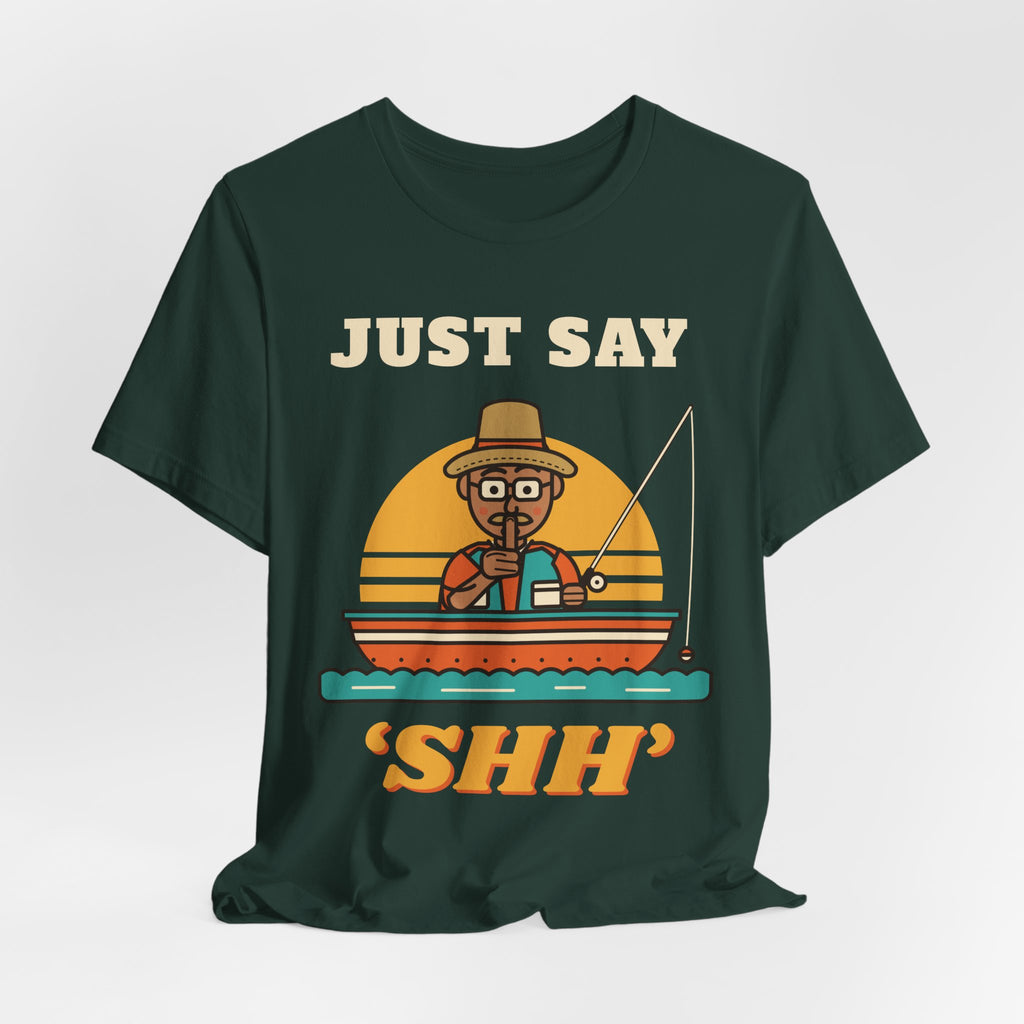 Just Say ‘Shh’ Tee (Skin Tone: Medium)
