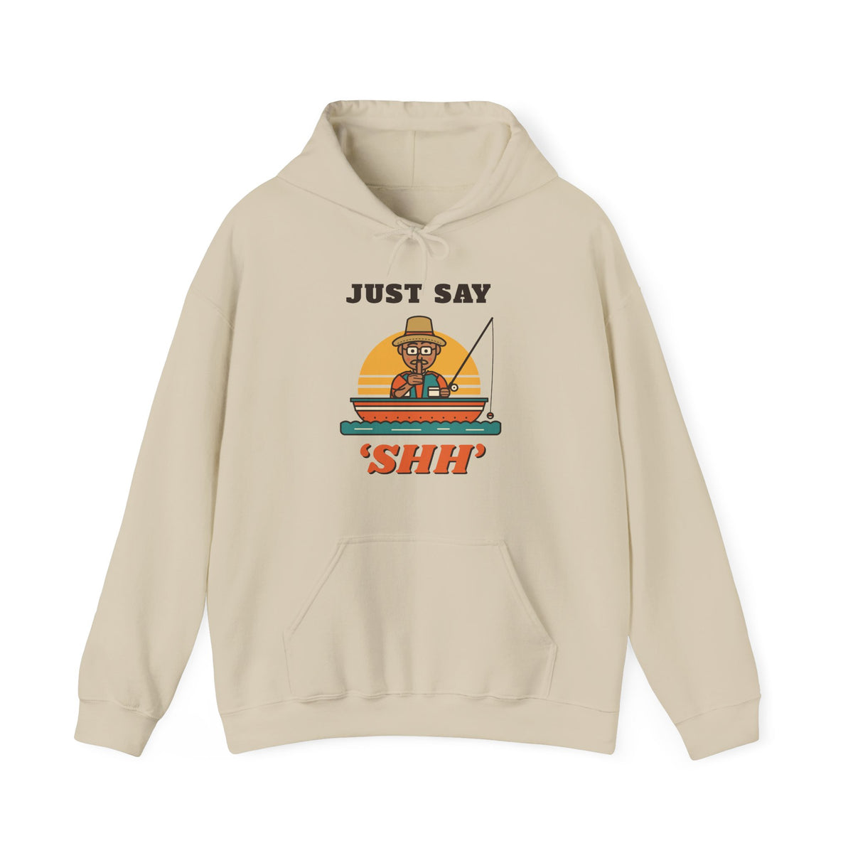 Just Say ‘Shh’ Hoodie (Skin Tone: Medium)