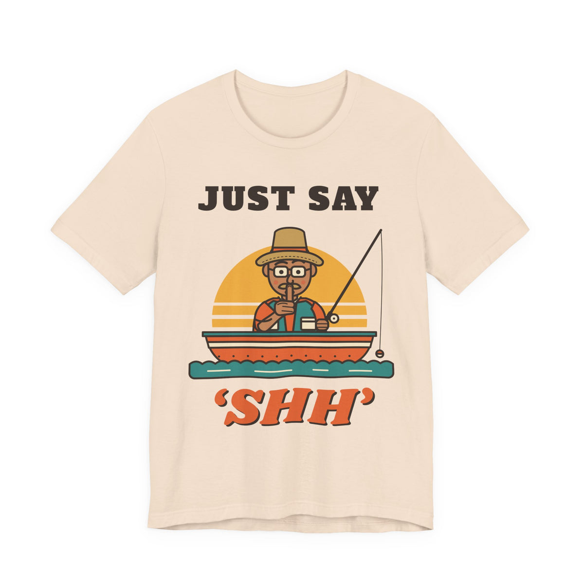 Just Say ‘Shh’ Tee (Skin Tone: Medium)