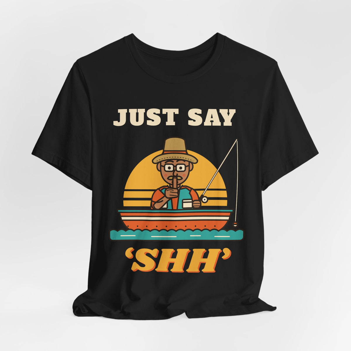 Just Say ‘Shh’ Tee (Skin Tone: Medium)