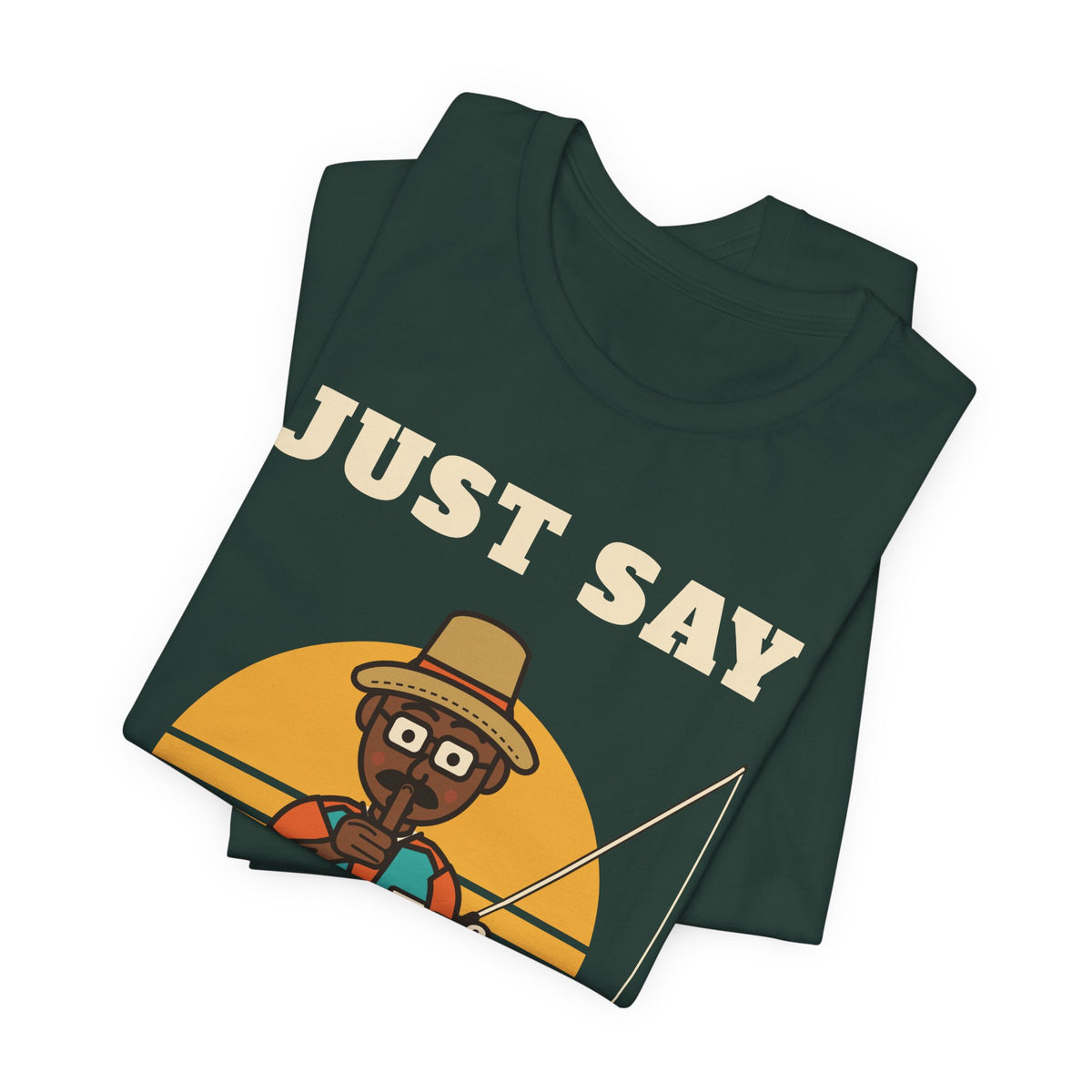 Just Say ‘Shh’ Tee (Skin Tone: Deep)